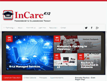 Tablet Screenshot of incare-k12.com